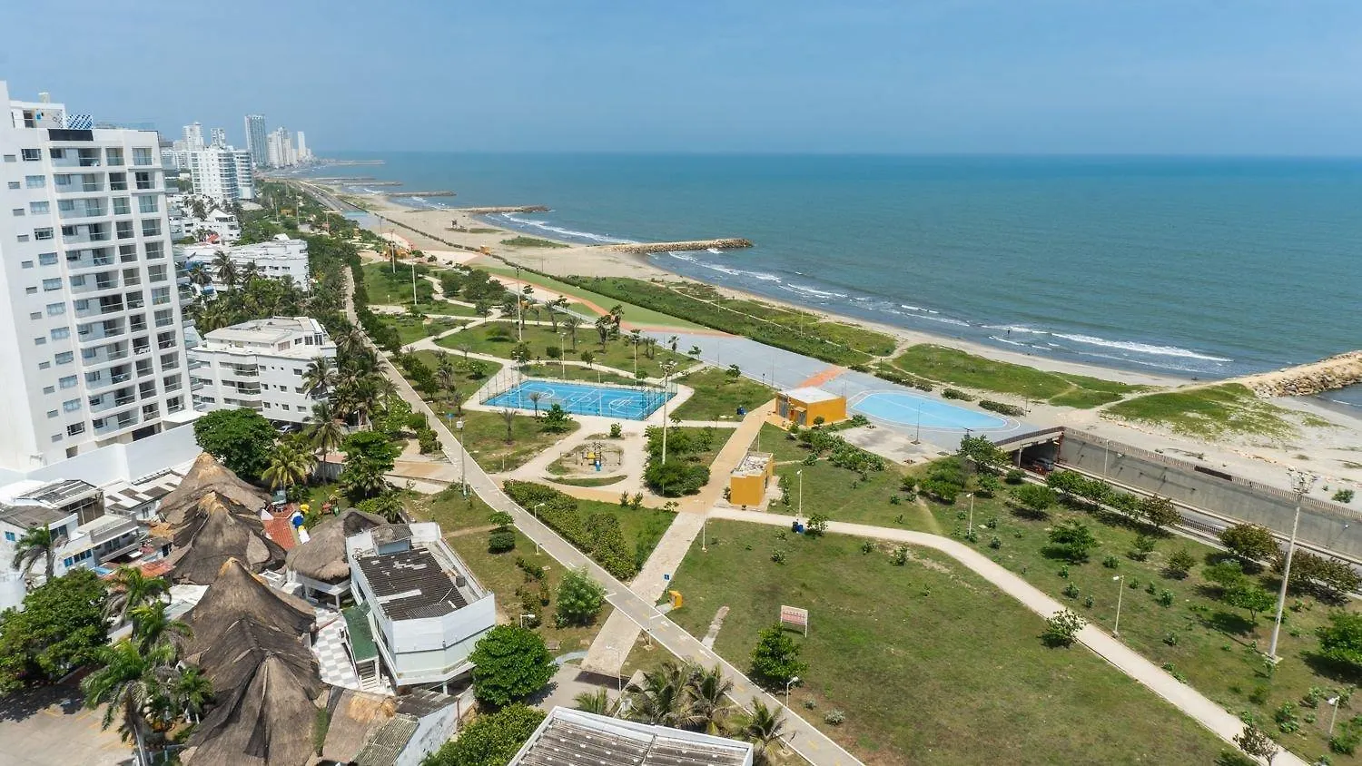 Apartment Cb1242 Crespo Suite Frente Aeropuerto Vista-Lago Cartagena